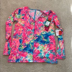 Lily Pulitzer Luxe Performance shirt